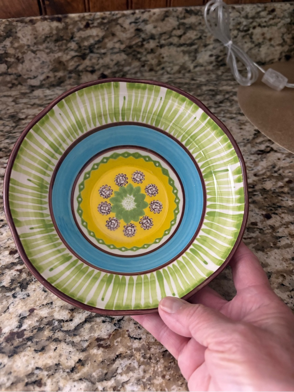 Anthropologie Scalloped Edge Bowl